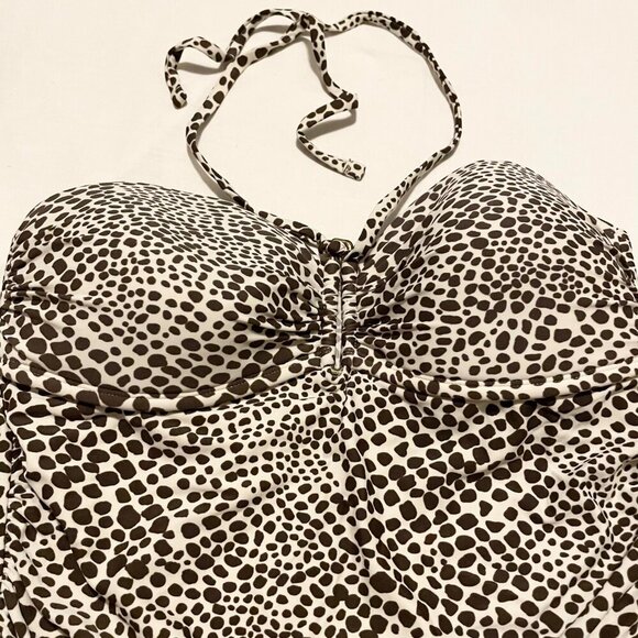 Merona Tankini Swimming Top Womens Size Large - Picture 2 of 15